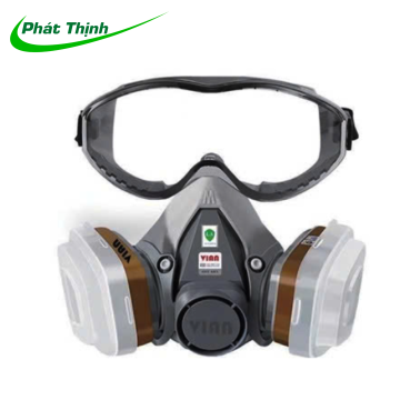 Bộ mặt nạ đầy đủ phòng độc 650P