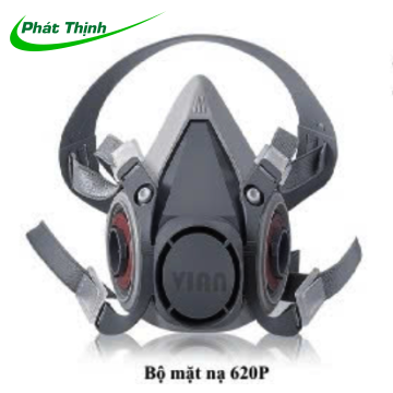 Mặt nạ nửa mặt cao su chống độc 6200