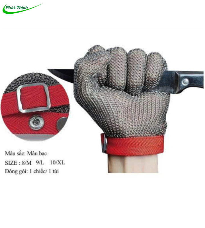 Găng tay thép chống cắt G318