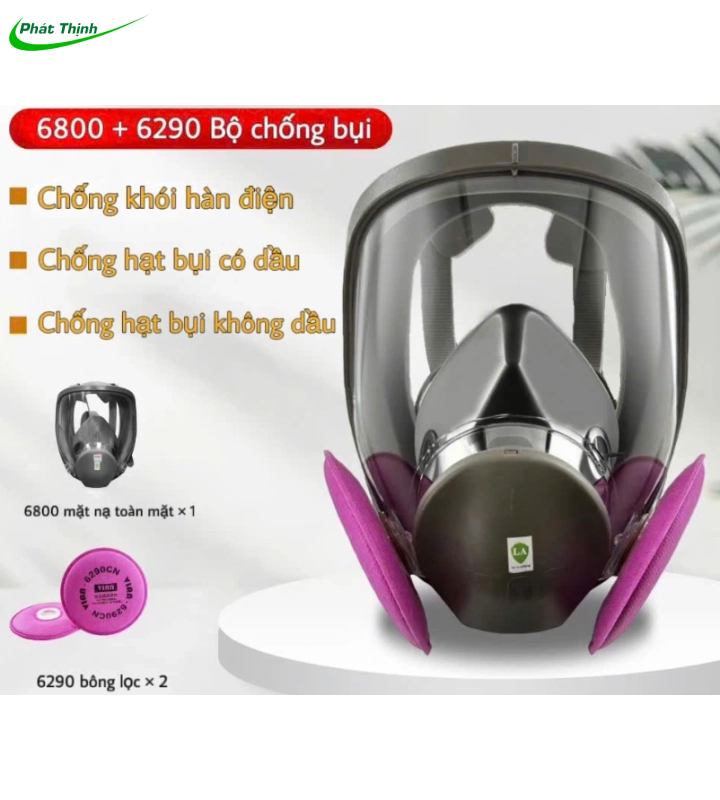 Mặt nạ phòng độc toàn diện 6800